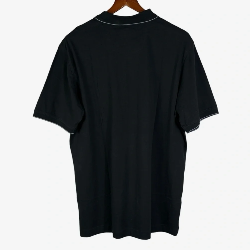 NEW Robert Graham Rossi Polo Shirt Sz L Short Sleeve Embroidered Skull Logo - Picture 7 of 13